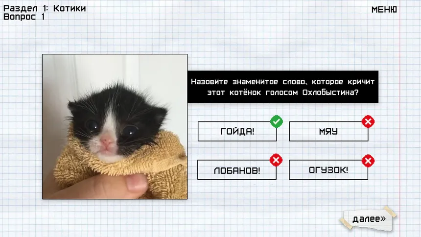 Скриншот 2 к игре МЕМОЛОГИЯ: ЕГЭ ПО МЕМАМ