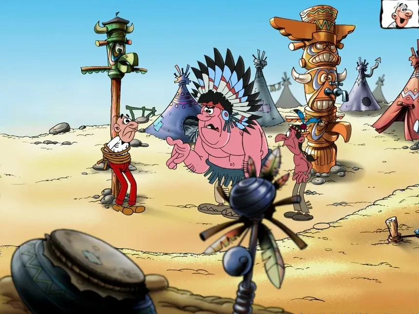 Скриншот 6 к игре Mortadelo y Filemón: Dos vaqueros chapuceros