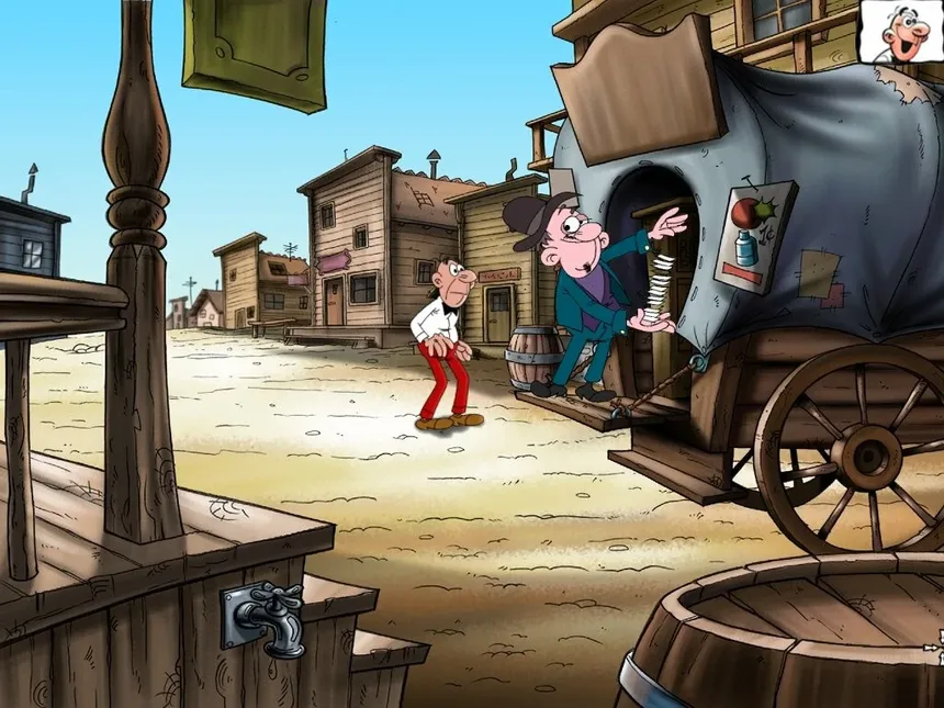 Скриншот 7 к игре Mortadelo y Filemón: Dos vaqueros chapuceros