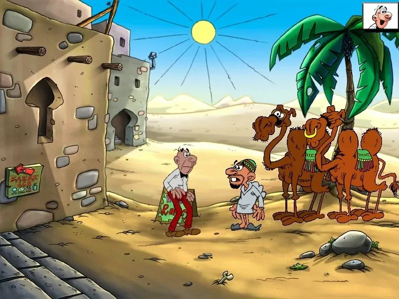 Скриншот 3 к игре Mortadelo y Filemón: El escarabajo de Cleopatra