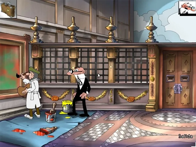Скриншот 2 к игре Mortadelo y Filemón: Mamelucos a la Romana