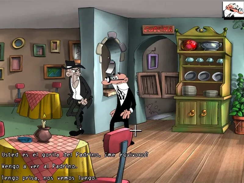 Скриншот 3 к игре Mortadelo y Filemón: Mamelucos a la Romana