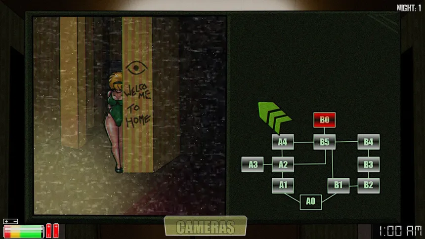 Скриншот 3 к игре Five Nights at Backrooms: Waifu Edition