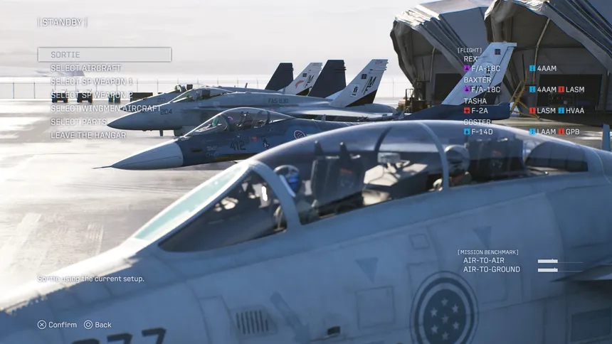 Скриншот 1 к игре ACE COMBAT 8: WINGS OF THEVE