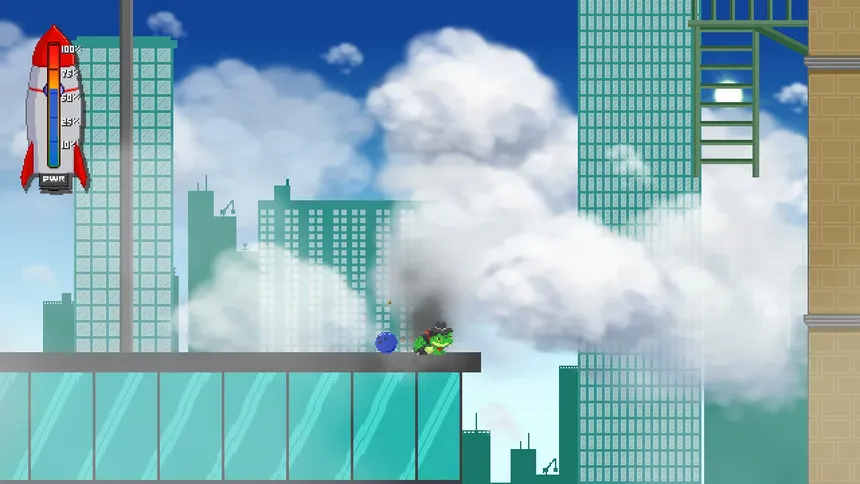 Скриншот 3 к игре Rocket Frog