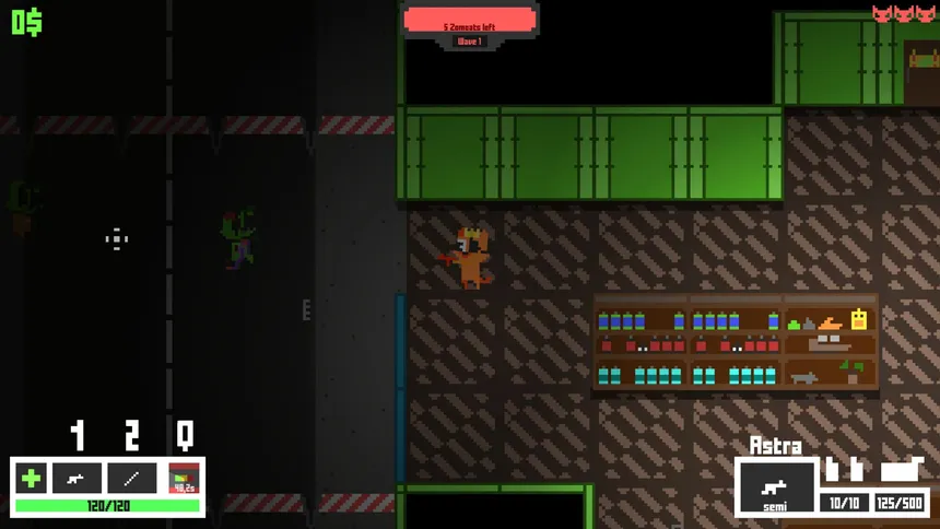 Скриншот 4 к игре Zomcats Invasion