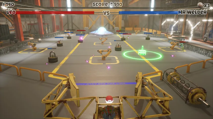Скриншот 4 к игре Mr.Welder's Pinball Defence