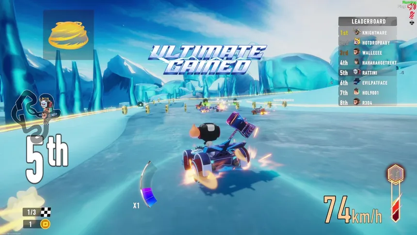 Скриншот 1 к игре Oh Baby Kart