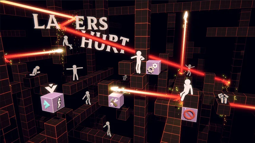 Скриншот 1 к игре Lazers Hurt