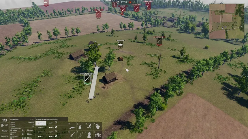 Скриншот 1 к игре Battlefield Commander WWII