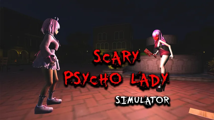 Скриншот 2 к игре Scary Psycho Lady Simulator