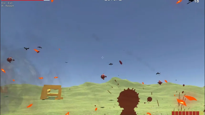 Скриншот 6 к игре Toucan Rampage: Sandstorm Shooter
