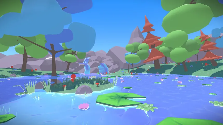 Скриншот 1 к игре Frogenlav: Skyward Bound