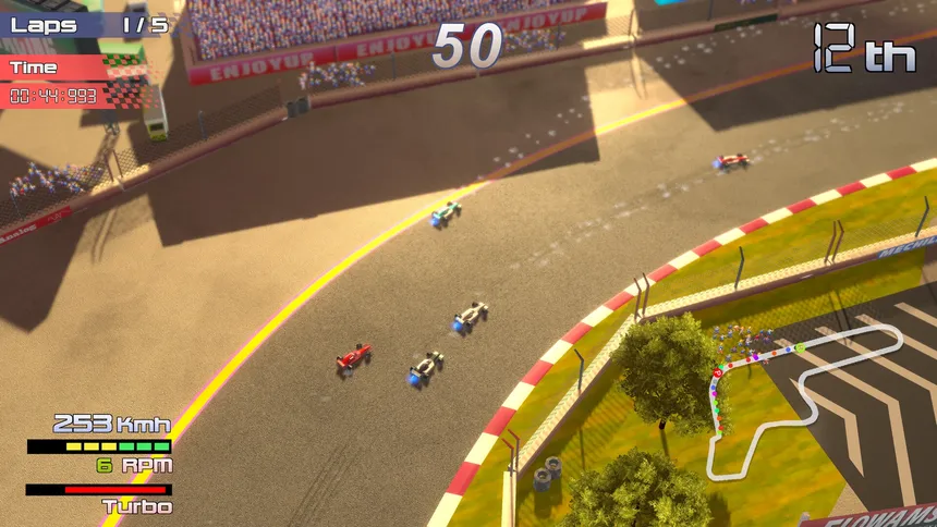 Скриншот 1 к игре Grand Prix Rock 'N Racing