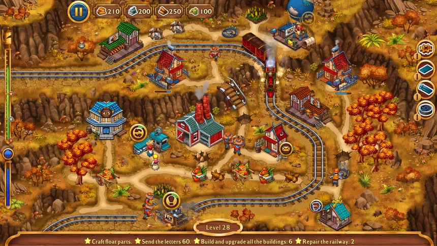 Скриншот 1 к игре Golden Rails: Harvest of Riddles