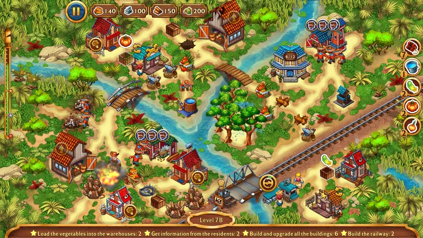 Скриншот 3 к игре Golden Rails: Harvest of Riddles