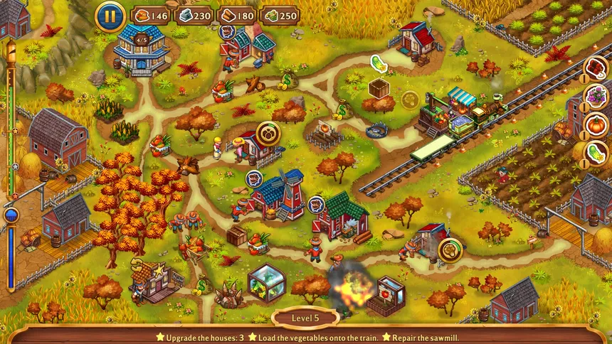 Скриншот 4 к игре Golden Rails: Harvest of Riddles