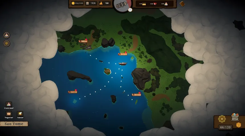 Скриншот 1 к игре Kurofune : Descobrimentos Portugueses