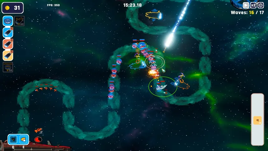 Скриншот 4 к игре Space Cheese Defenders
