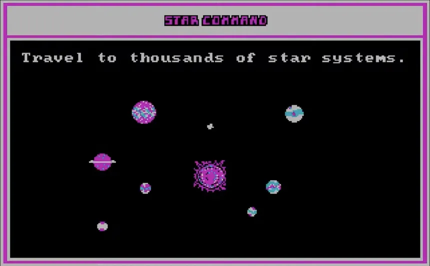 Скриншот 1 к игре Star Command (1988)