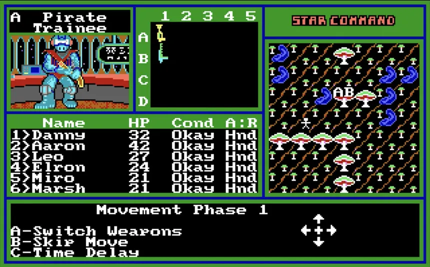 Скриншот 2 к игре Star Command (1988)