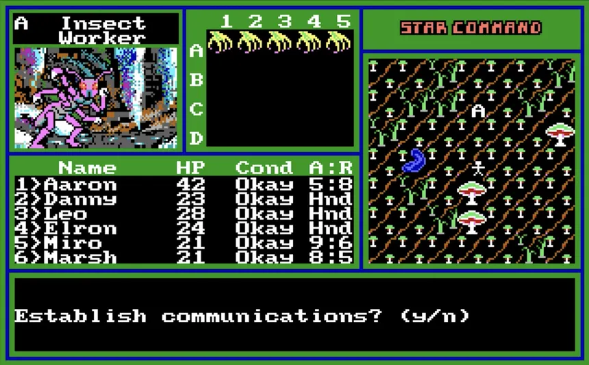 Скриншот 4 к игре Star Command (1988)