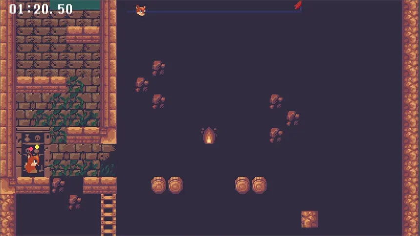 Скриншот 1 к игре Jumpfox: Always Running
