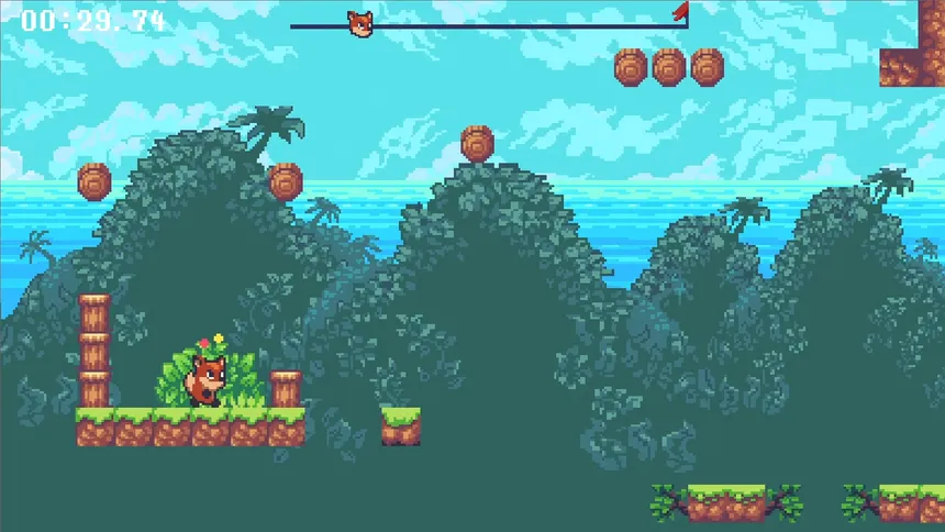 Скриншот 2 к игре Jumpfox: Always Running