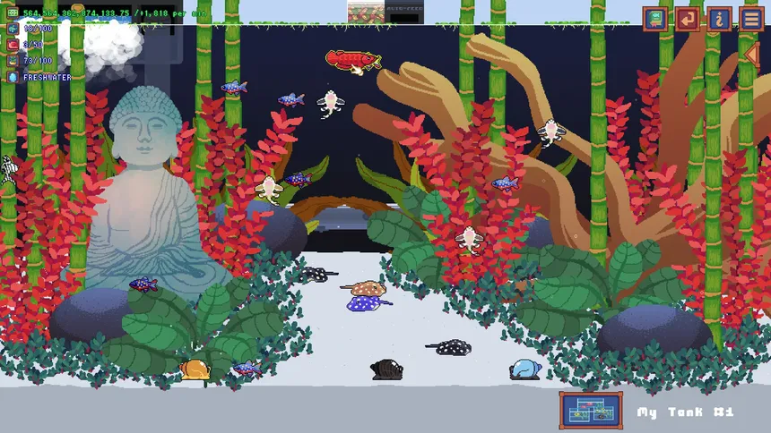 Скриншот 1 к игре Fishlets