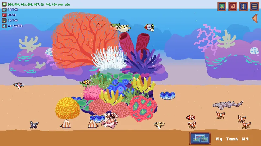 Скриншот 3 к игре Fishlets