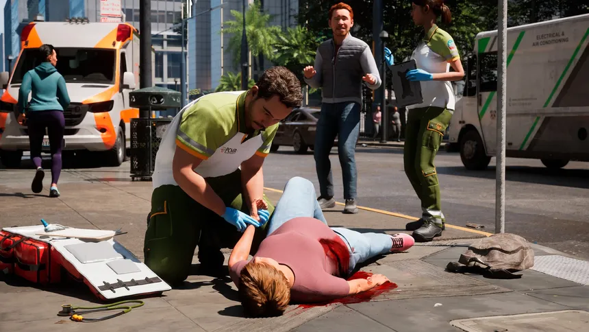 Скриншот 1 к игре Ambulance Life: A Paramedic Simulator