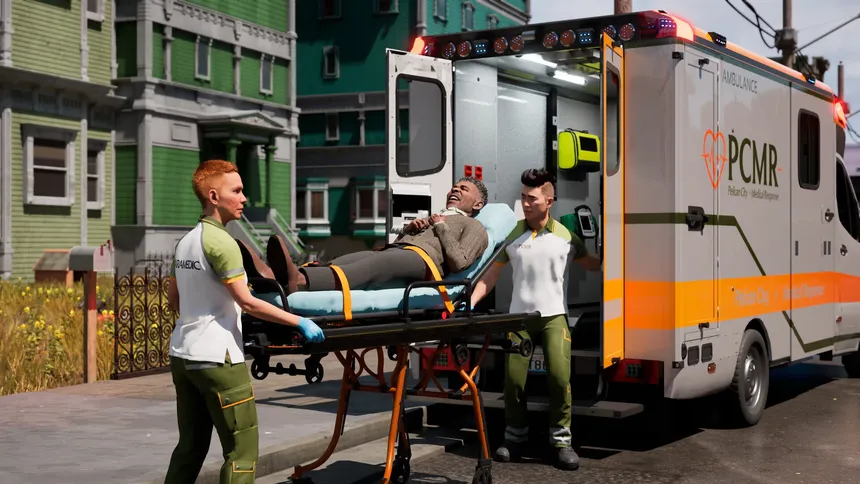 Скриншот 2 к игре Ambulance Life: A Paramedic Simulator