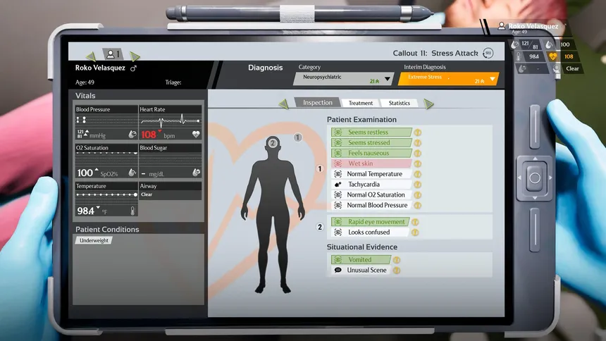 Скриншот 8 к игре Ambulance Life: A Paramedic Simulator
