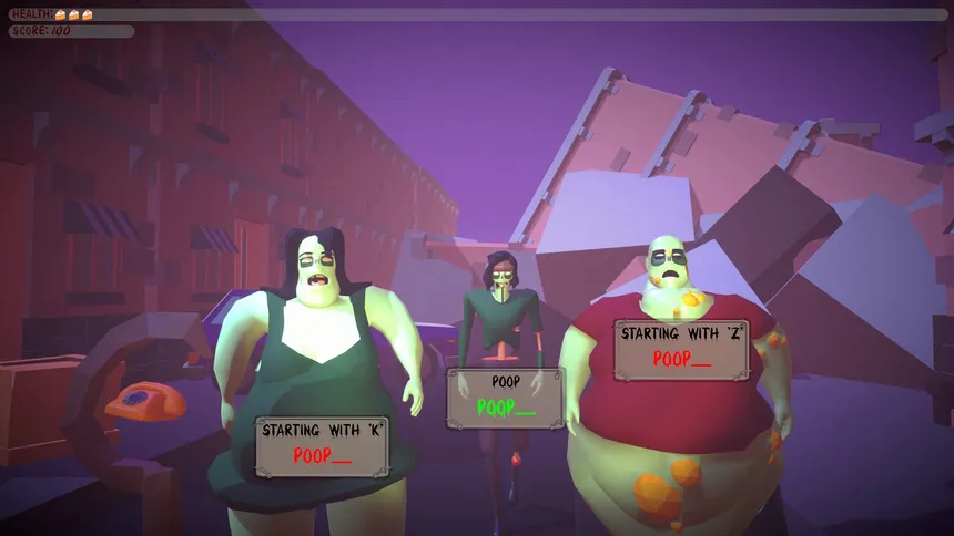 Скриншот 2 к игре Word Warrior: Zombie Typocalypse