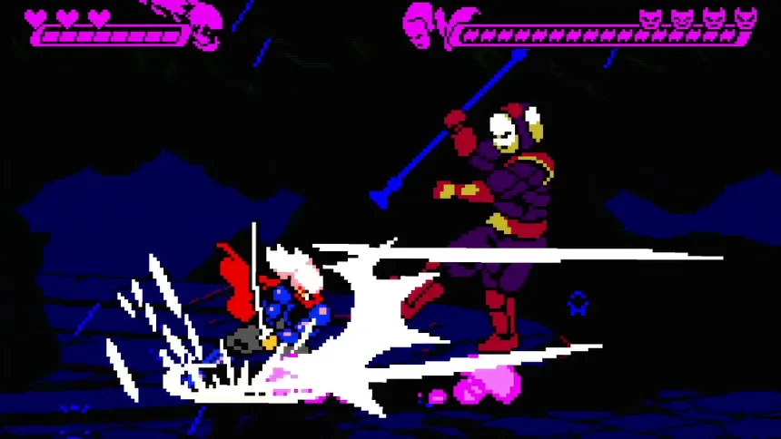 Скриншот 1 к игре Furi Demake - The Chain