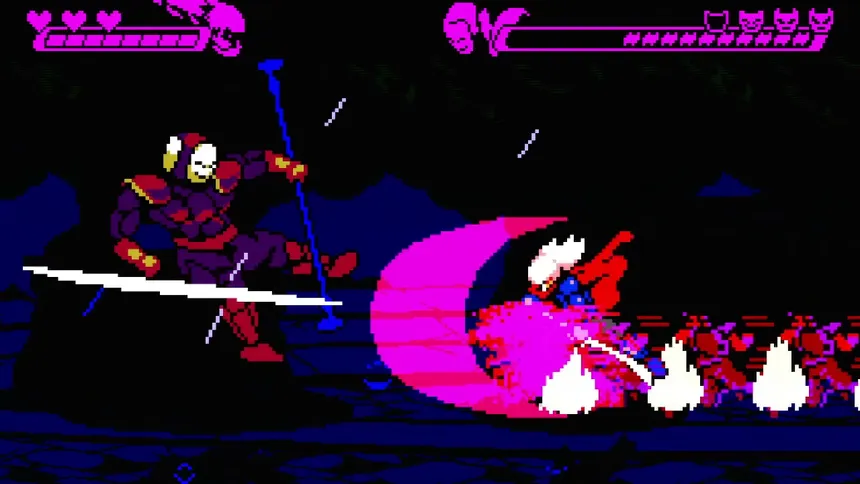 Скриншот 3 к игре Furi Demake - The Chain
