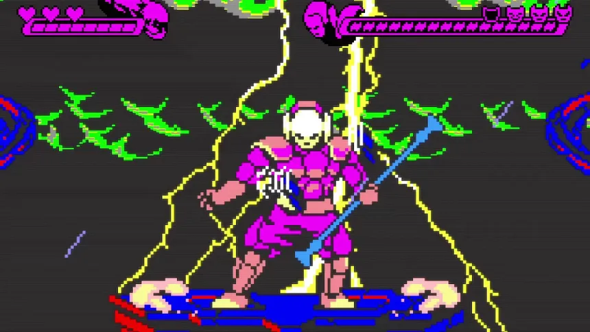 Скриншот 4 к игре Furi Demake - The Chain
