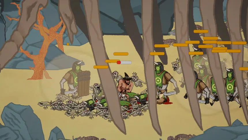 Скриншот 4 к игре Damaaz the Barbarian Warlock