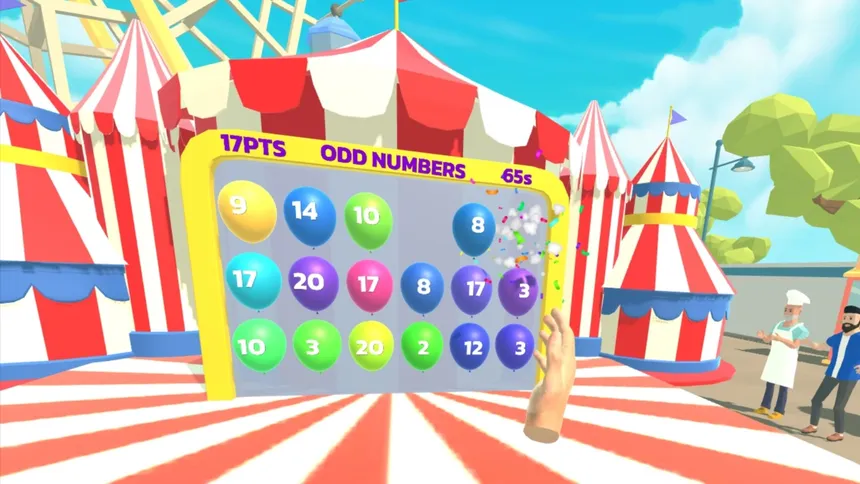 Скриншот 1 к игре Math World VR