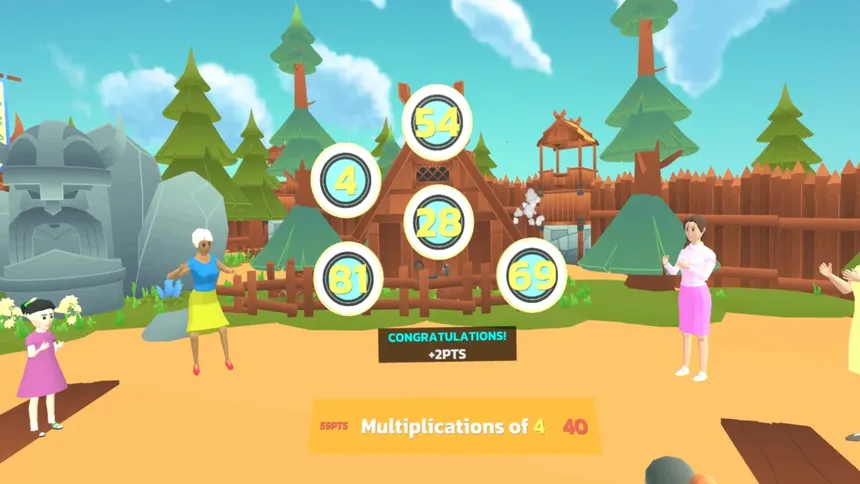 Скриншот 3 к игре Math World VR