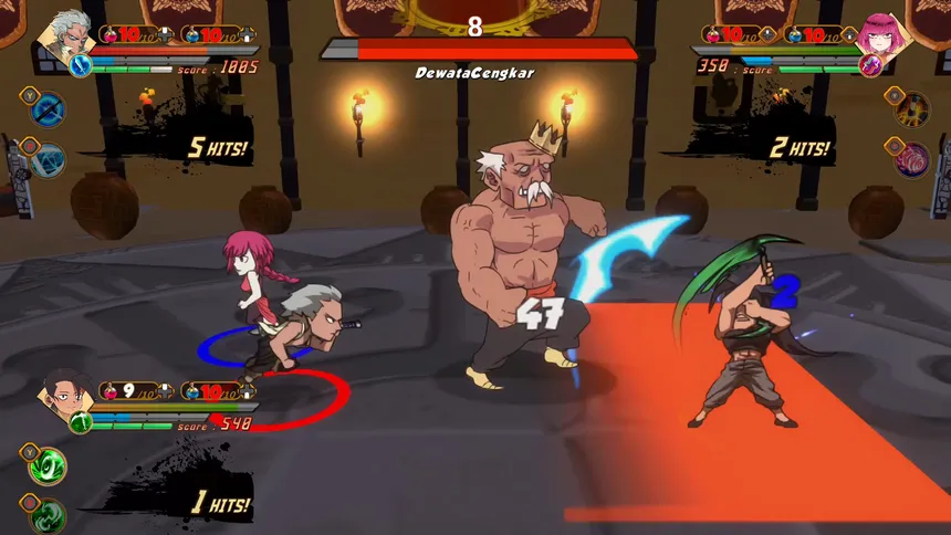 Скриншот 1 к игре Unrivaled Heroes: 2.5D Brawler