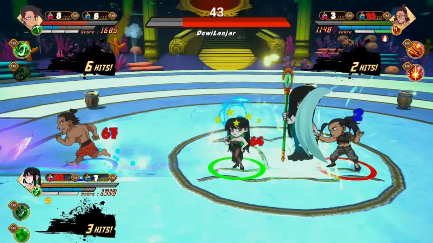 Скриншот 4 к игре Unrivaled Heroes: 2.5D Brawler