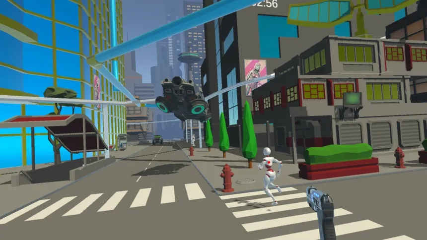 Скриншот 3 к игре Shoot the Robots VR