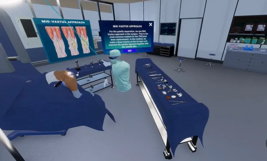 Скриншот 3 к игре VR TKA Surgery Simulator