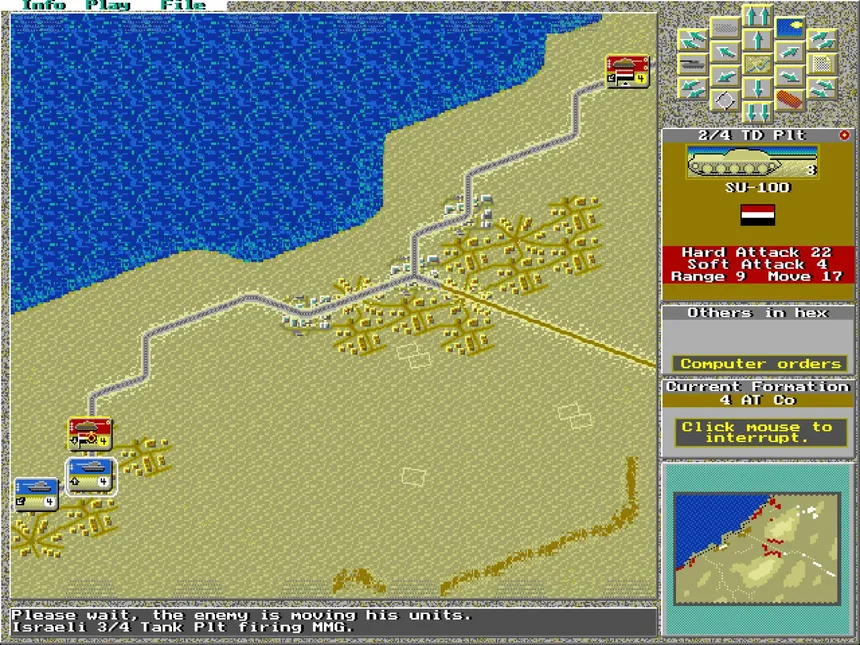 Скриншот 3 к игре Wargame Construction Set II: Tanks!