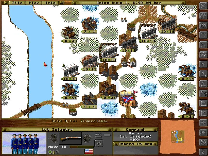 Скриншот 4 к игре Wargame Construction Set III: Age of Rifles 1846-1905