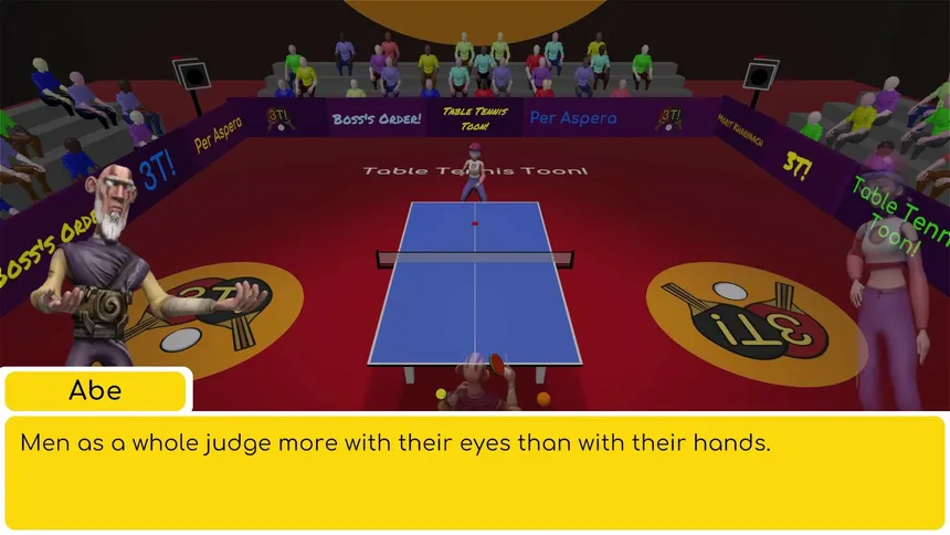 Скриншот 2 к игре Table Tennis Toon!