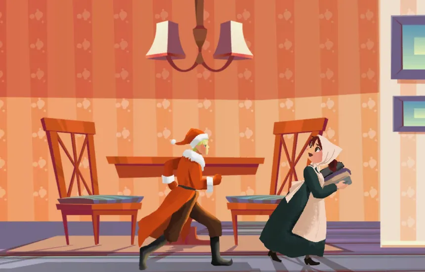 Скриншот 3 к игре Santa and present chaos