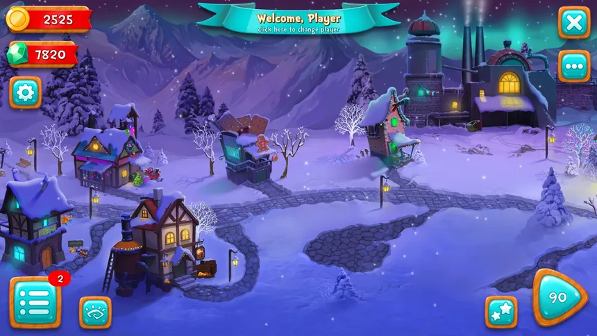 Скриншот 1 к игре Christmas Puzzle 4