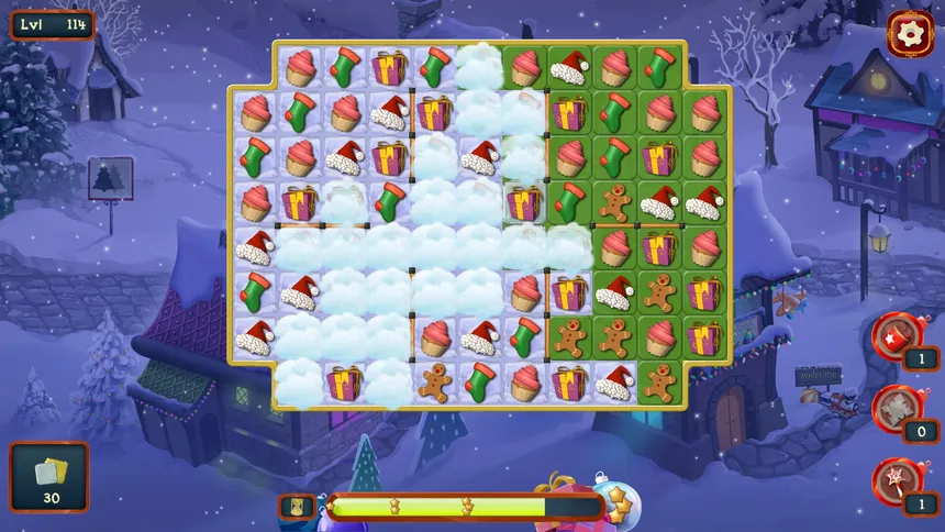 Скриншот 3 к игре Christmas Puzzle 4